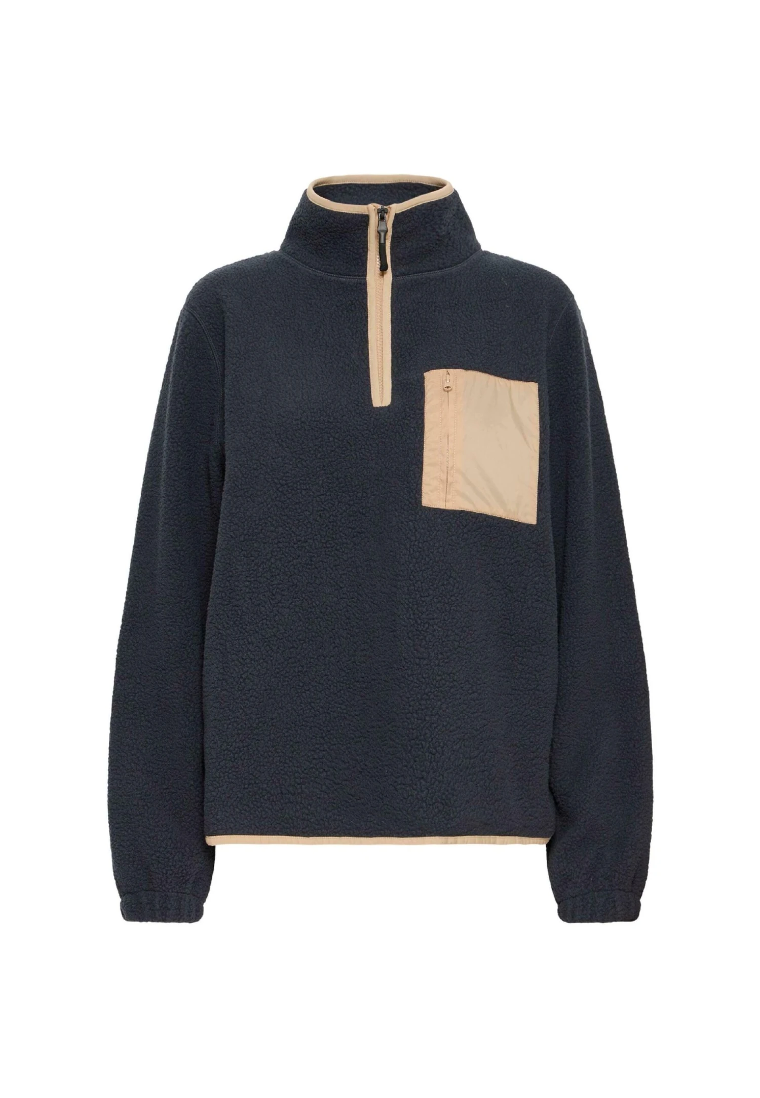 OXMO OXPIALA - Fleece Jumper - Doeskin 10 OXMO OXPIALA - Fleece Jumper - Doeskin - Image 10