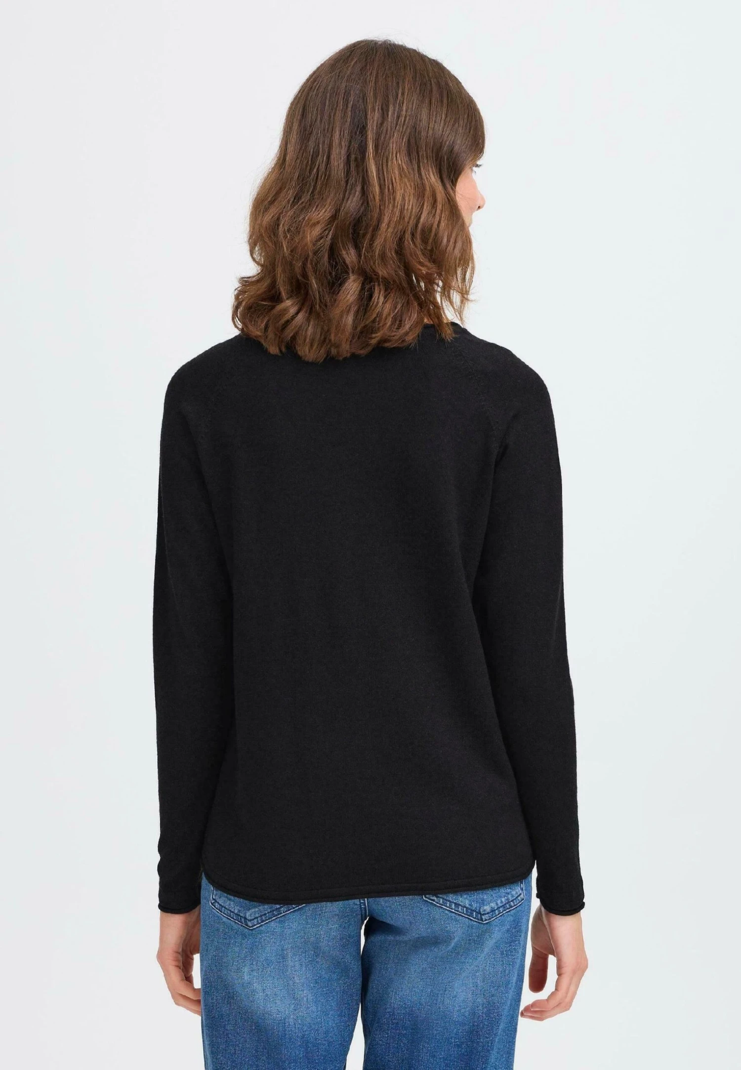 OXMO FRKEANA - Jumper - Black 3 OXMO FRKEANA - Jumper - Black - Image 3