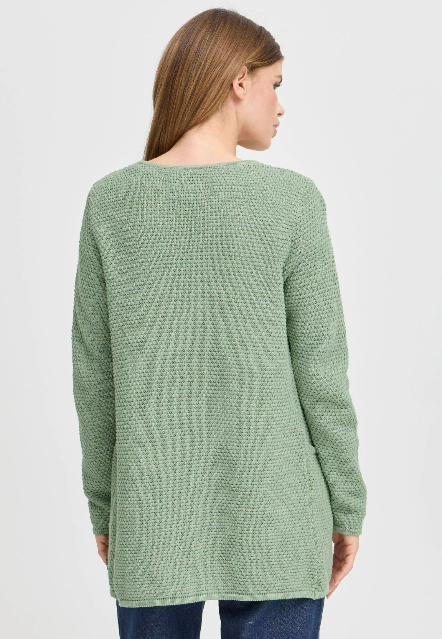 OXMO OXHilda - Cardigan - Sea Spray 3 OXMO OXHilda - Cardigan - Sea Spray - Image 3