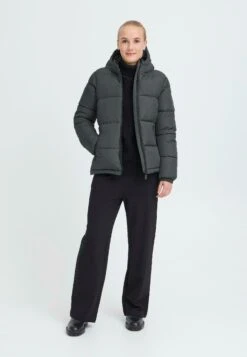 OXMO OXMINNA - Winter Jacket - Forged Iron 9 OXMO OXMINNA - Winter Jacket - Forged Iron -OXMO Store 281af513fda84e6697f5a28fbf47b860