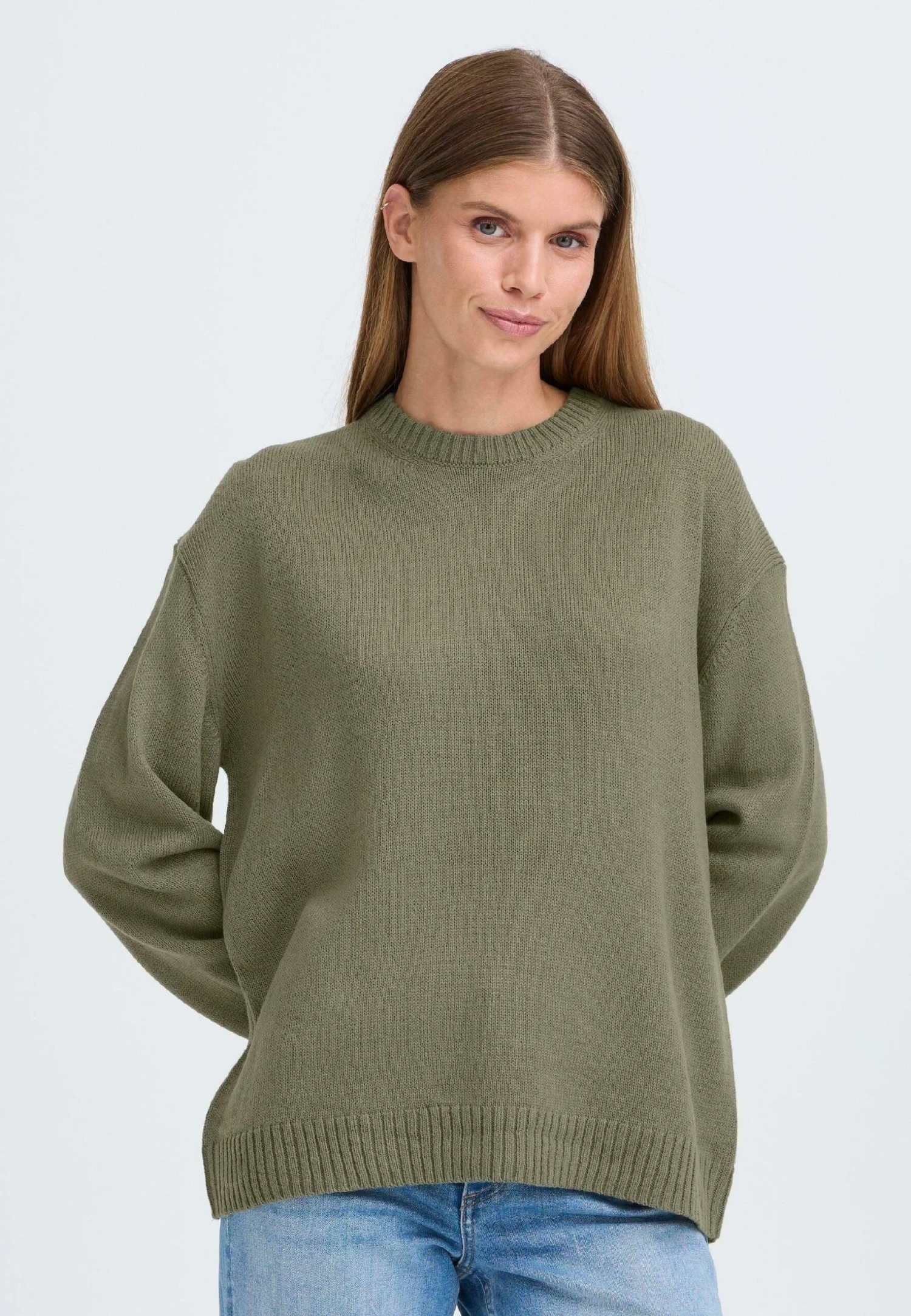 OXMO IHSAMSON - Jumper - Mulled Basil 1 OXMO IHSAMSON - Jumper - Mulled Basil