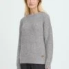 OXMO OXEDNA - Jumper - Medium Grey Melange