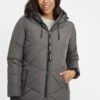 OXMO OXJunchen - Winter Coat - Iron Gate