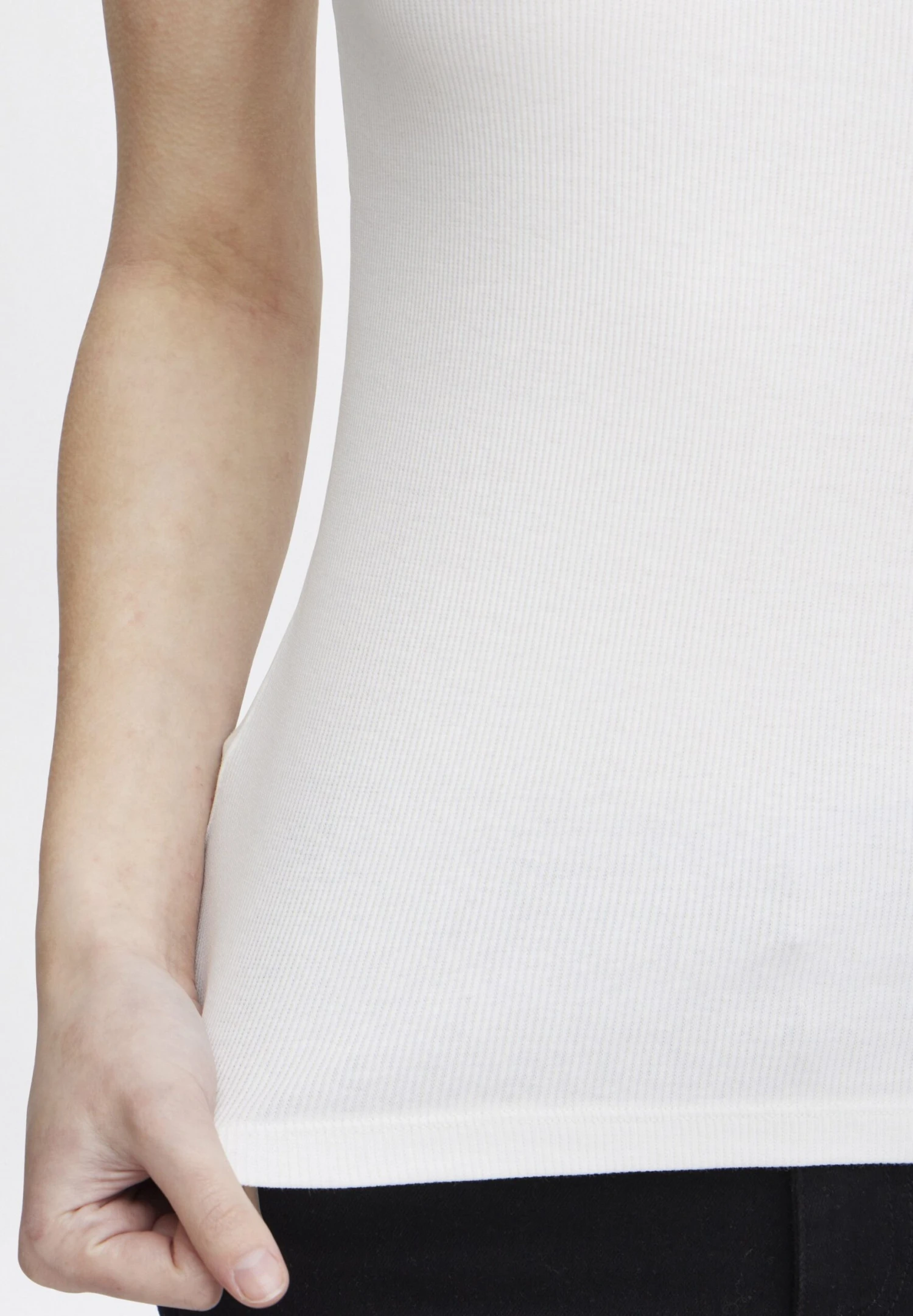 OXMO OXISAN 2 PACK - Basic T-shirt - White White 5 OXMO OXISAN 2 PACK - Basic T-shirt - White White - Image 5