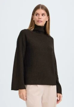 OXMO BMMNELLY TURTLENECK - Jumper - Meteorite