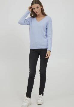 OXMO OXILVA - Jumper - Brunnera Blue Melange 10 OXMO OXILVA - Jumper - Brunnera Blue Melange -OXMO Store 2946112463ec48e7b3e19c72fb145cf5