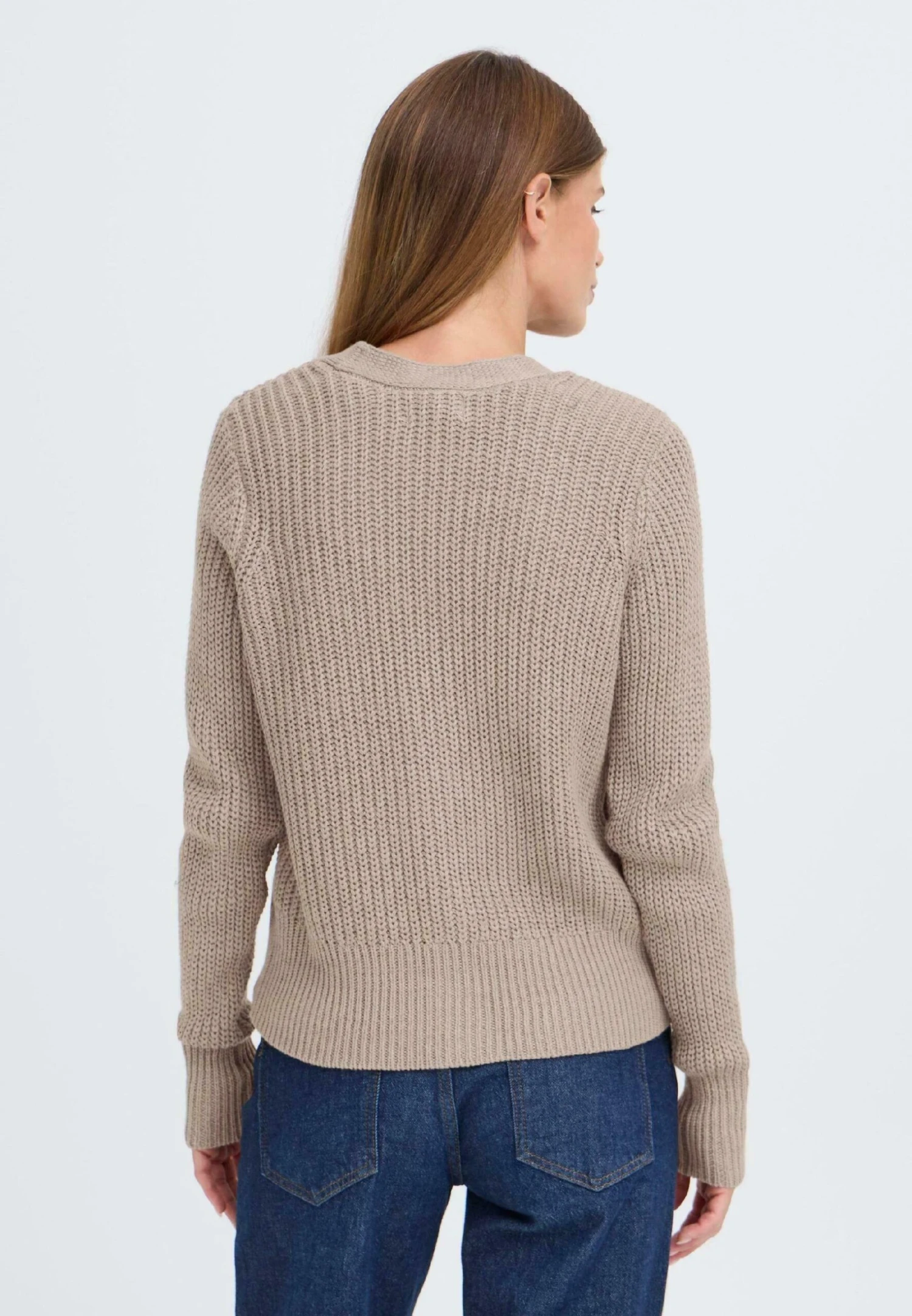 OXMO FRKANNA - Cardigan - Moon Rock 3 OXMO FRKANNA - Cardigan - Moon Rock - Image 3