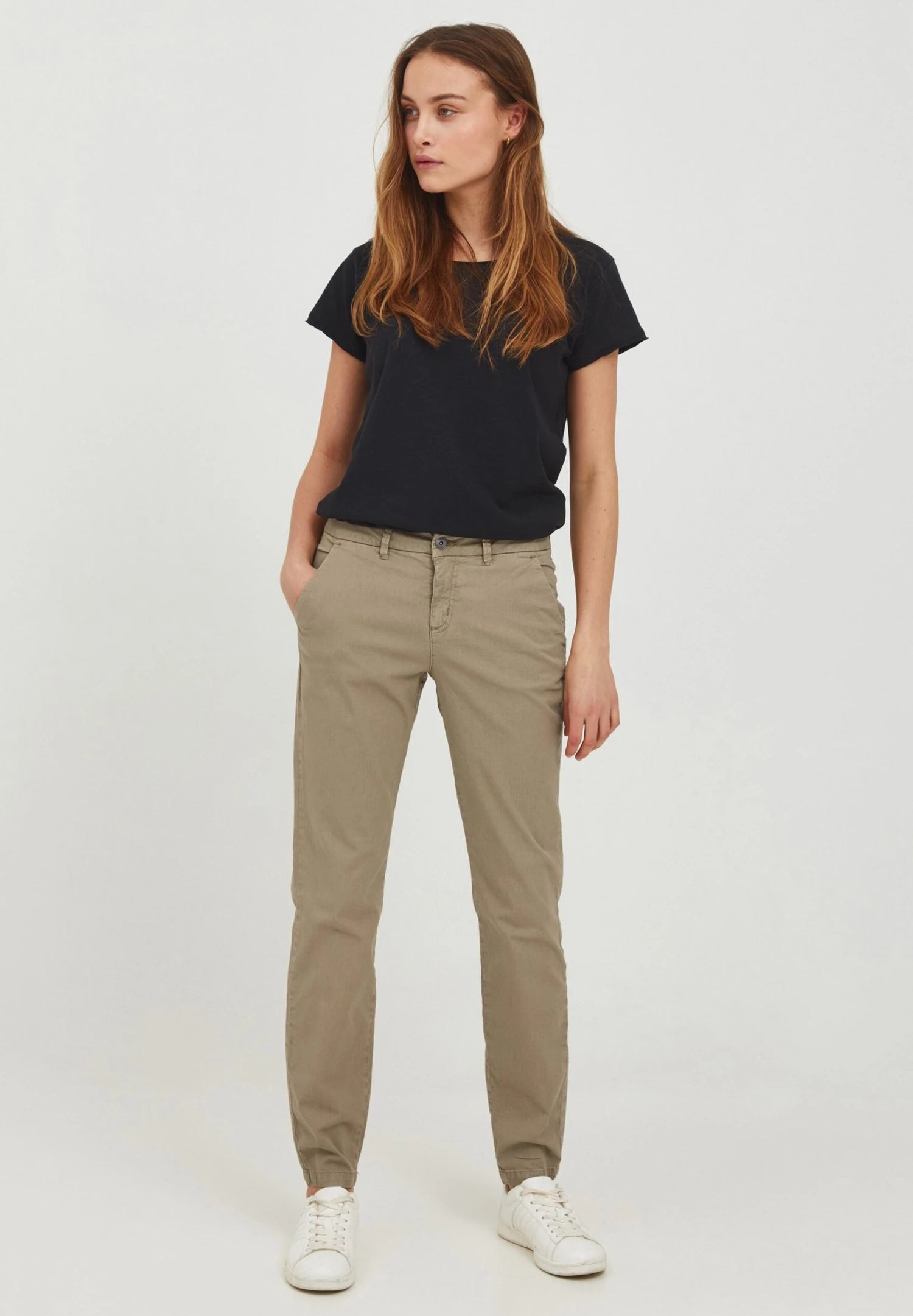 OXMO OXCHILLI - Chinos - Silver Mink 2 OXMO OXCHILLI - Chinos - Silver Mink - Image 2