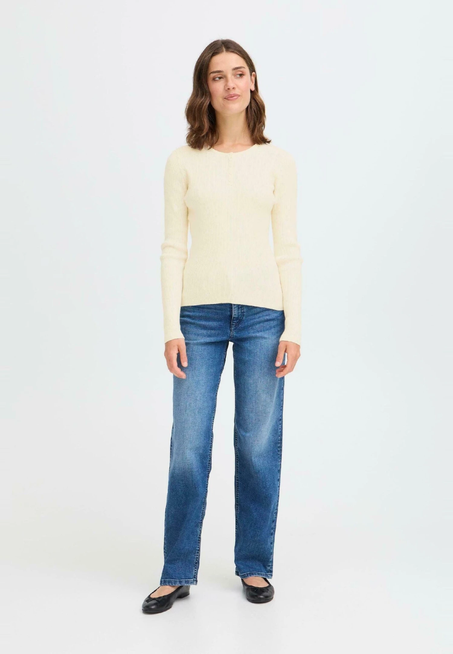 OXMO IHSOLRAY - Jumper - Birch 2 OXMO IHSOLRAY - Jumper - Birch - Image 2