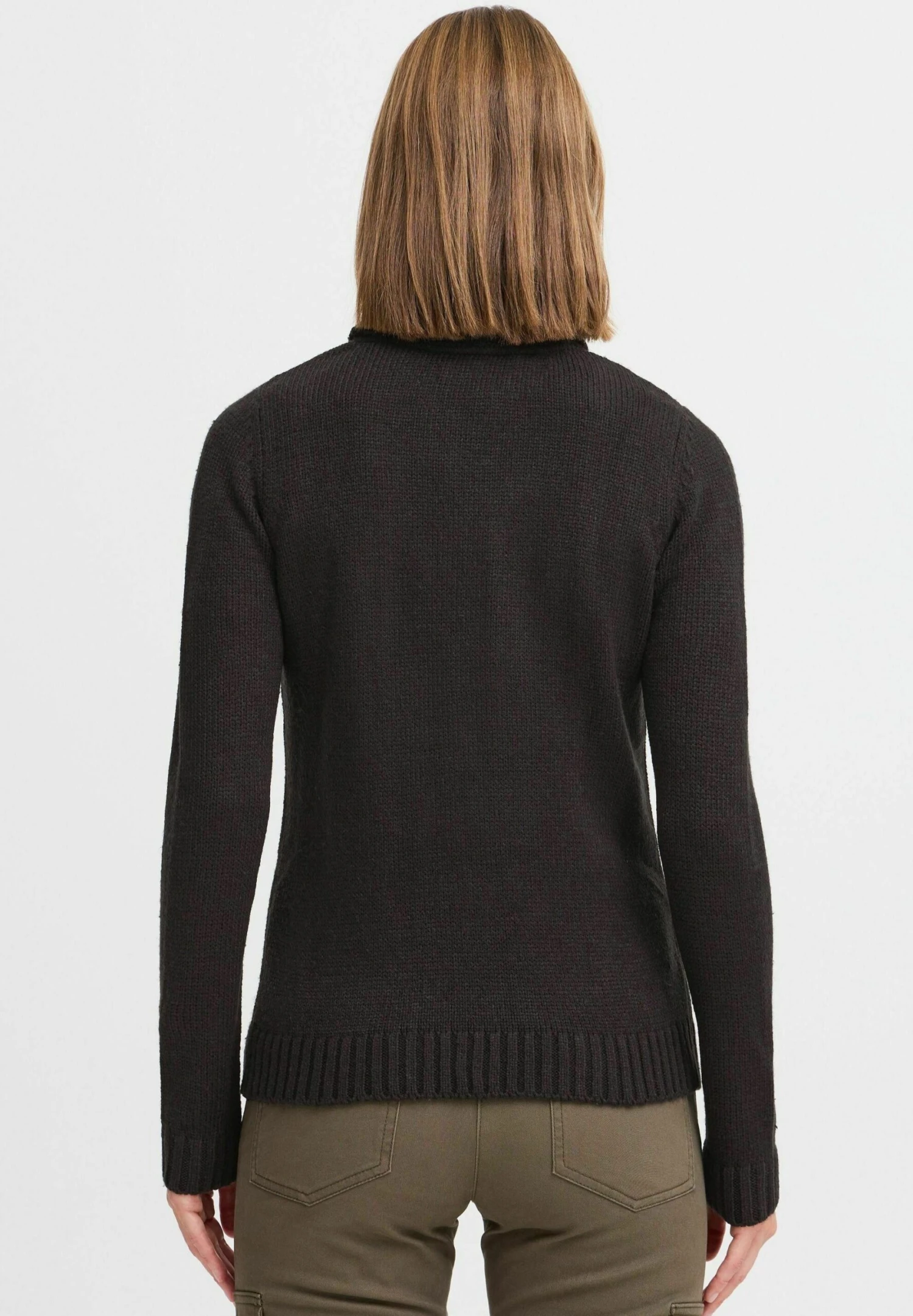 OXMO OXCATHY - Jumper - Black 3 OXMO OXCATHY - Jumper - Black - Image 3