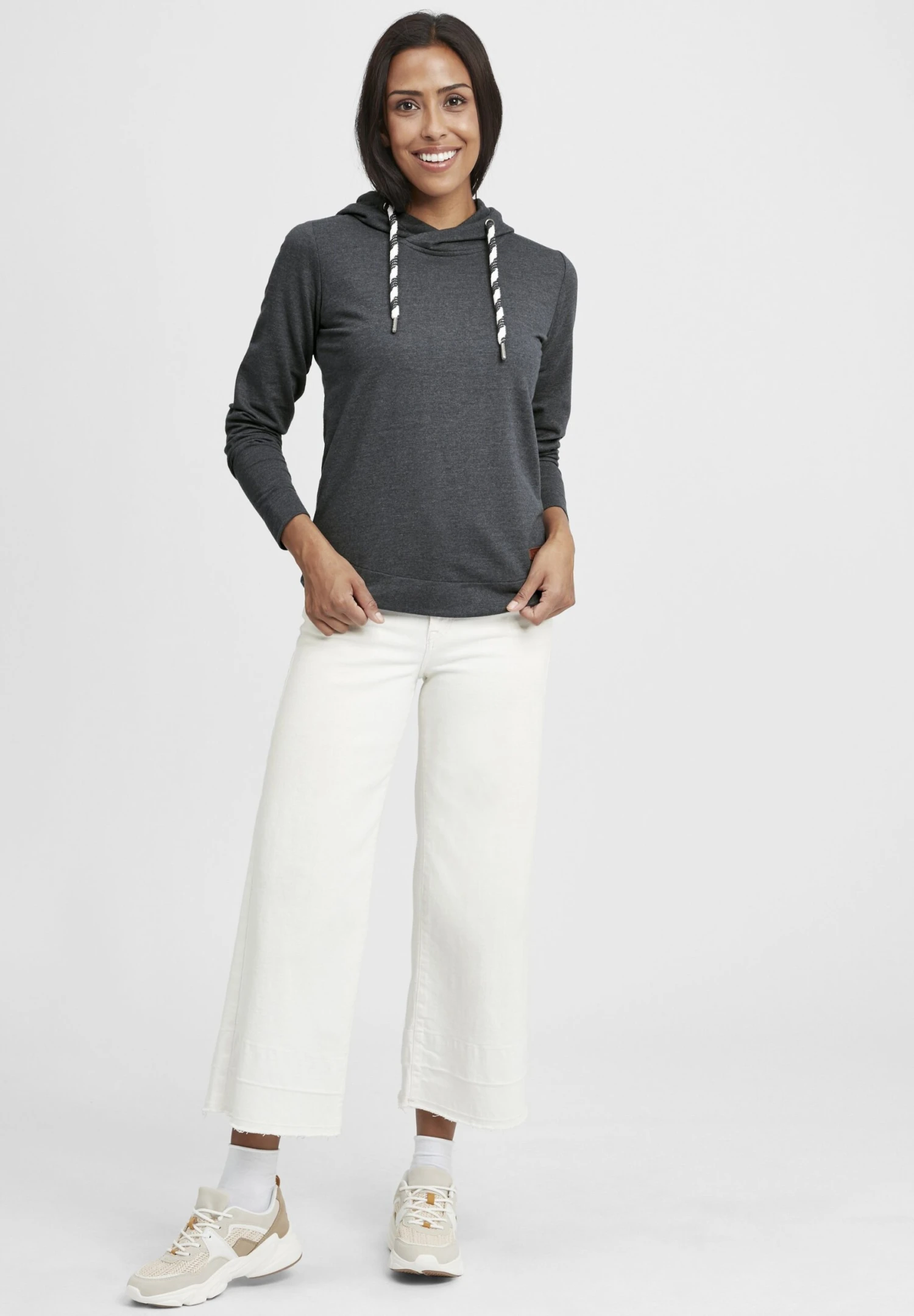 OXMO OXWandy - Hoodie - Dar Grey M 2 OXMO OXWandy - Hoodie - Dar Grey M - Image 2