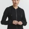 OXMO OXLOVA - Zip-up Sweatshirt - Black