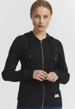 OXMO OXLOVA - Zip-up Sweatshirt - Black