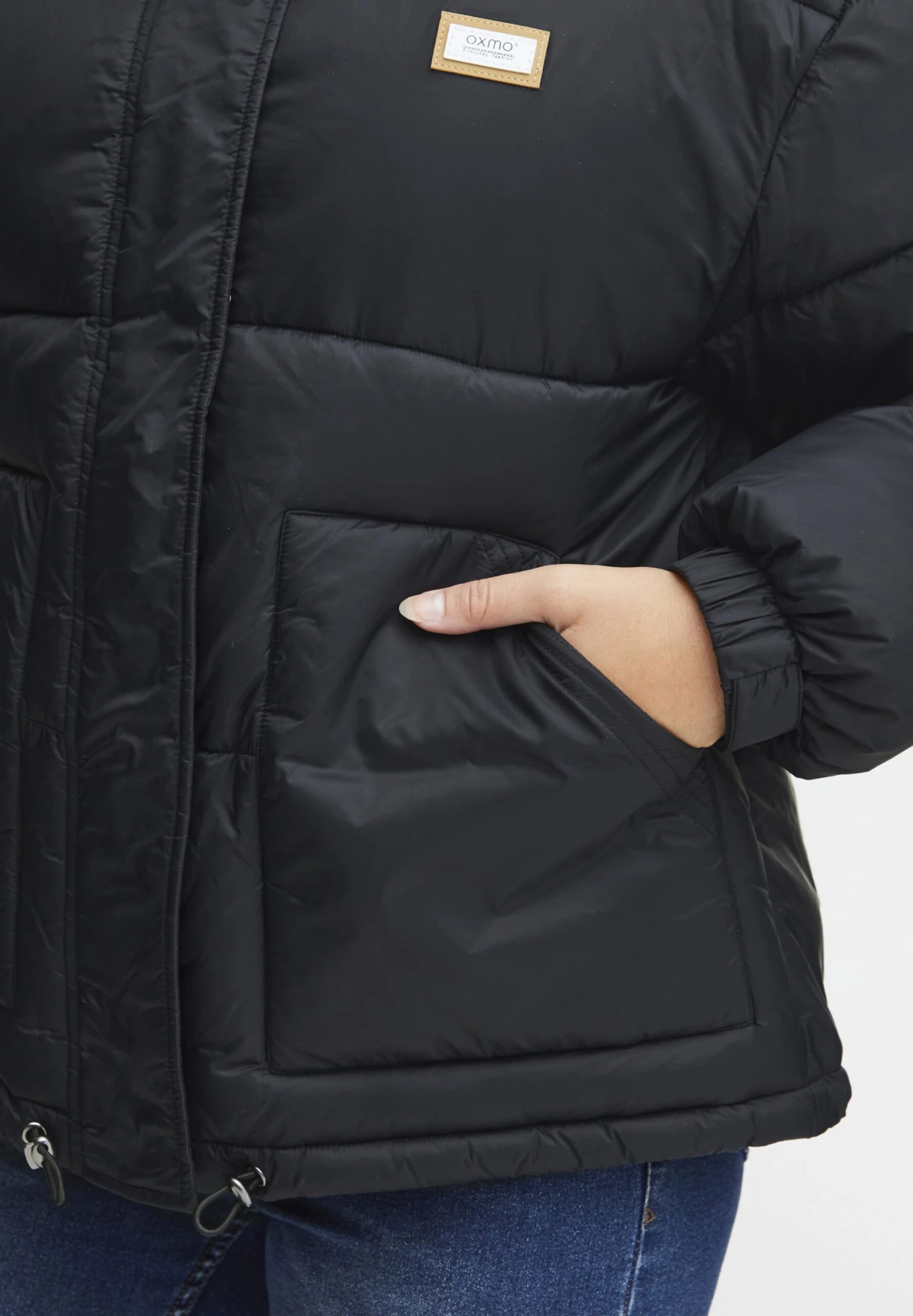 OXMO OXJoyce - Winter Jacket - Black 5 OXMO OXJoyce - Winter Jacket - Black - Image 5
