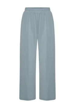 OXMO OXBRYNDIS REGULAR FIT WIDE LEG - Trousers - Smoke Blue -OXMO Store 2c0a07c6795a46b390d2c141222e609a 2