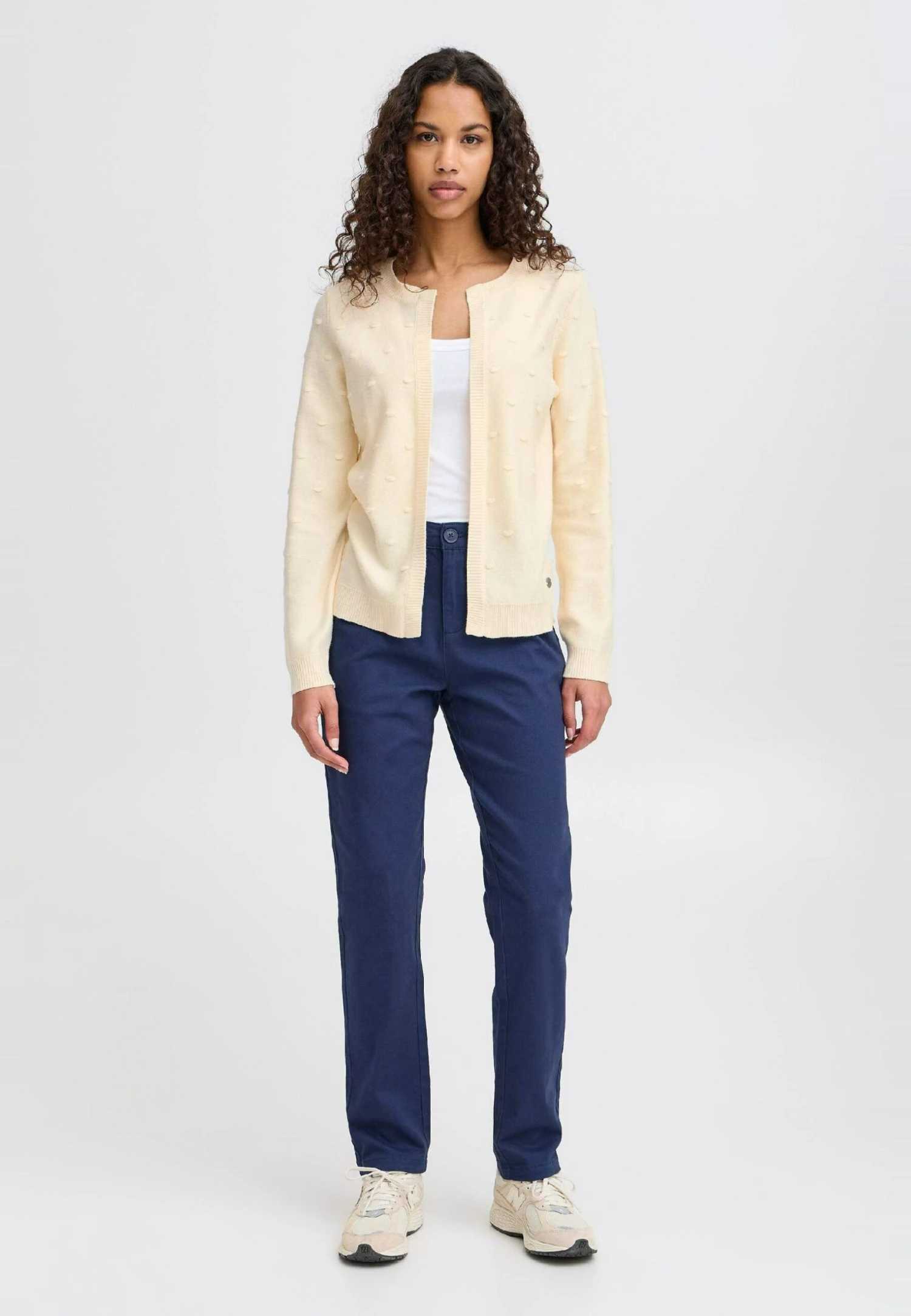 OXMO OXKALOTTA - Cardigan - Birch 2 OXMO OXKALOTTA - Cardigan - Birch - Image 2