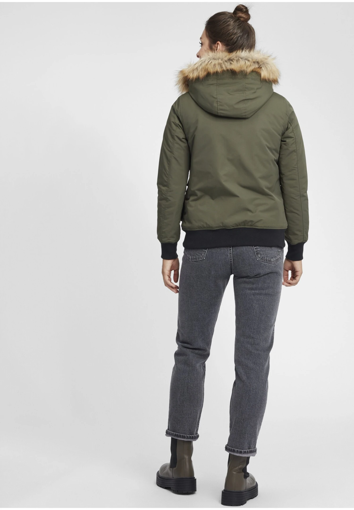 OXMO OXACILA - Winter Jacket - Deep Depths 3 OXMO OXACILA - Winter Jacket - Deep Depths - Image 3