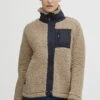 OXMO OXELLIN - Fleece Jacket - Doeskin