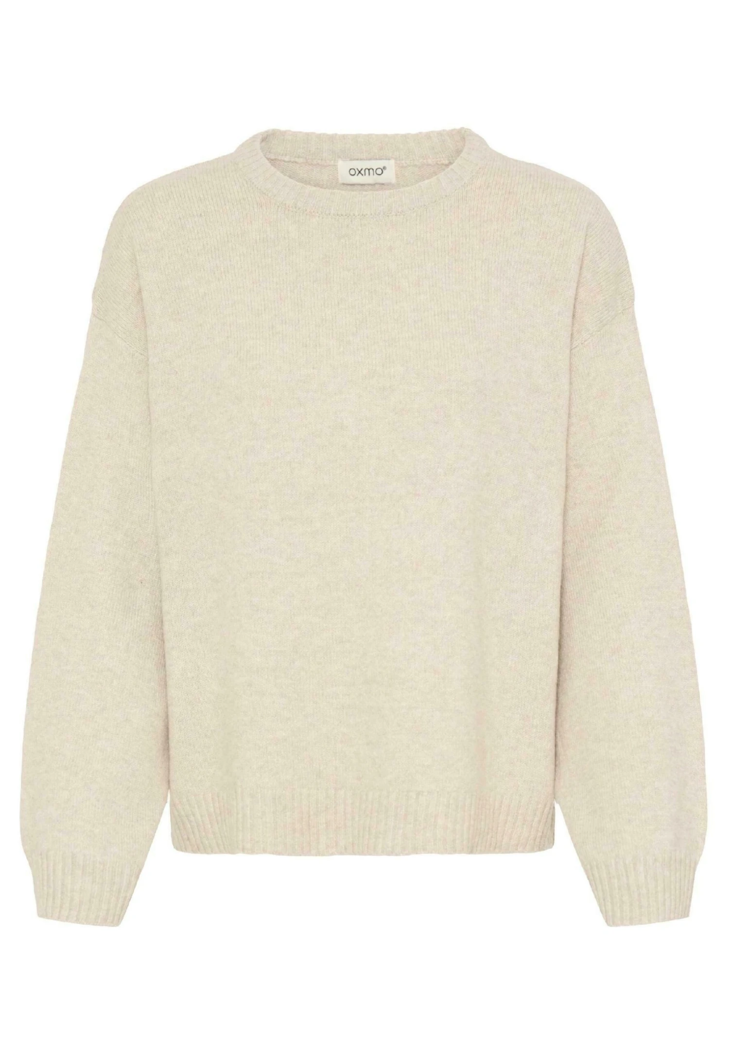 OXMO IHCOMOS - Jumper - Oatmeal Melange 6 OXMO IHCOMOS - Jumper - Oatmeal Melange - Image 6