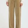 OXMO OXEBBA WIDE LEG - Tracksuit Bottoms - Sepia Tint