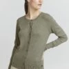 OXMO OXHLIN - Cardigan - Seagrass Melange