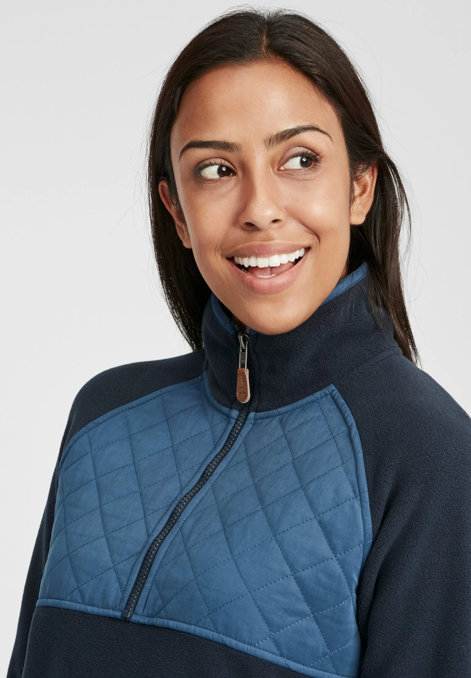 OXMO OXMalita - Fleece Jumper - Insignia Blue 4 OXMO OXMalita - Fleece Jumper - Insignia Blue - Image 4