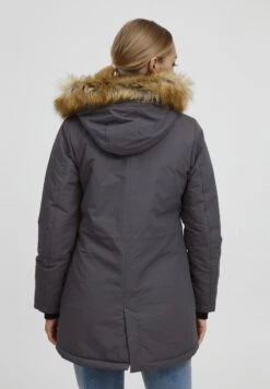 OXMO OXActa - Winter Coat - Iron Gate -OXMO Store 2dc63ae706f64390a309d75b6a9c9a23