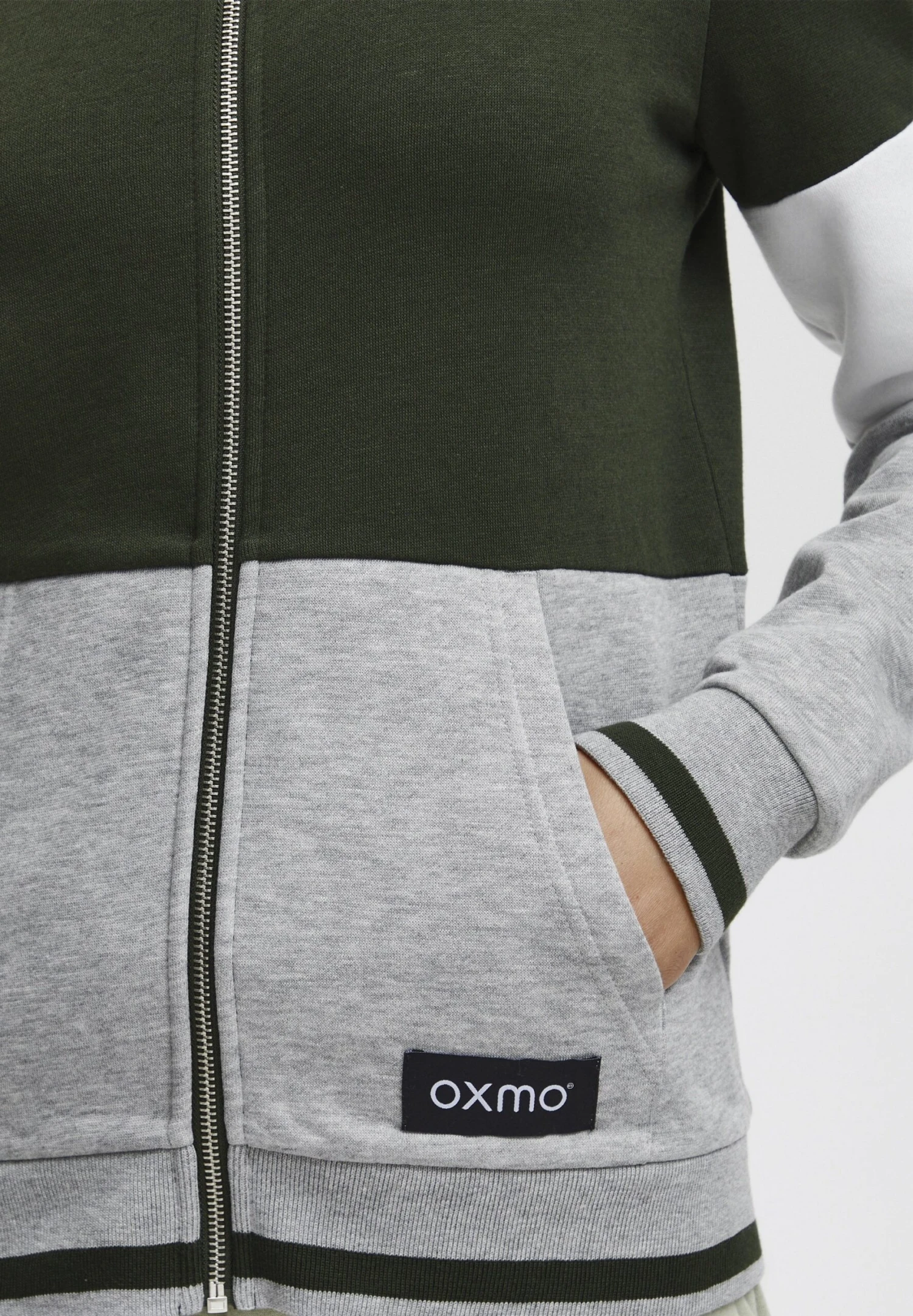 OXMO OXOmanna - Zip-up Sweatshirt - Climbing Ivy 5 OXMO OXOmanna - Zip-up Sweatshirt - Climbing Ivy - Image 5