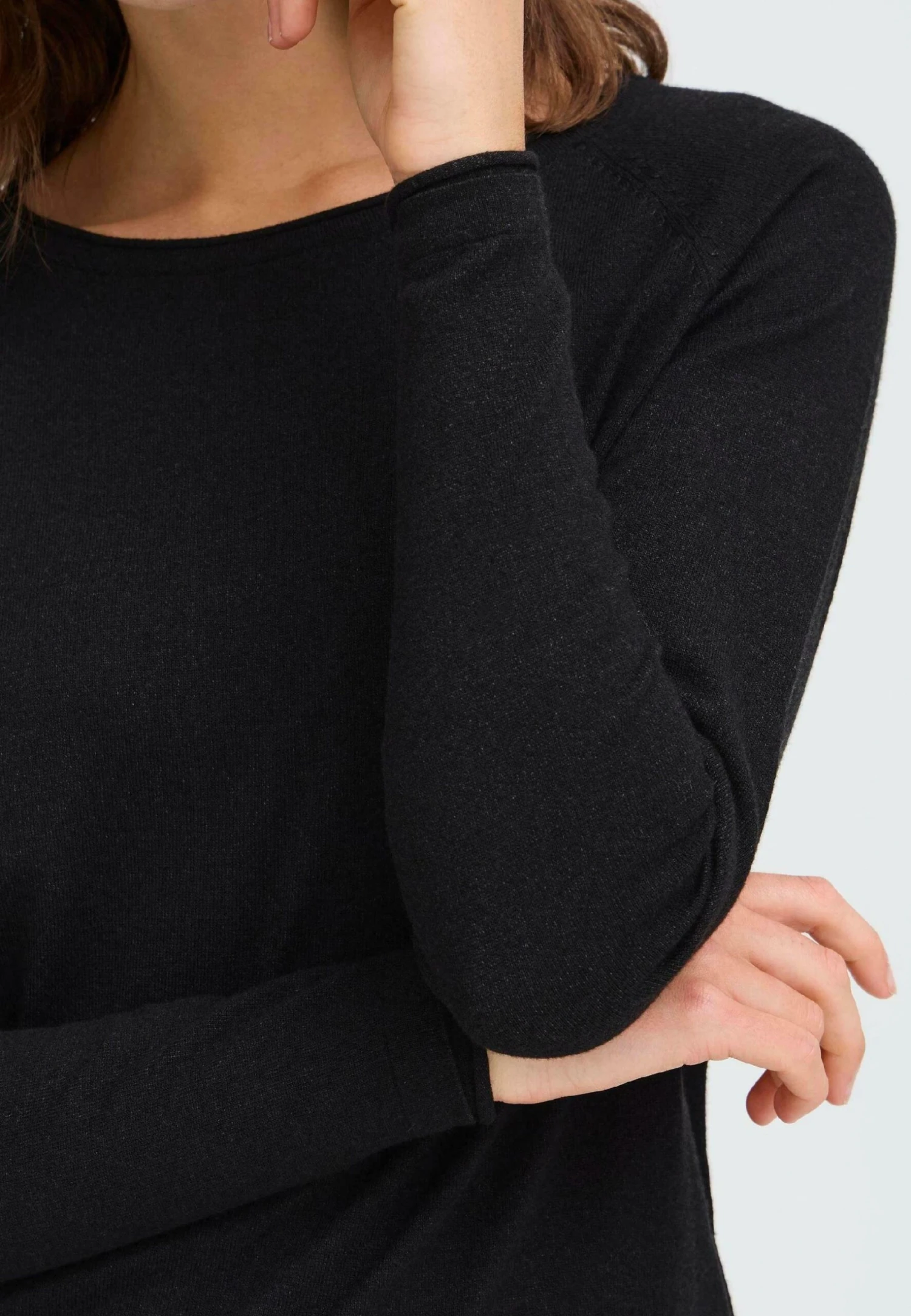 OXMO FRKEANA - Jumper - Black 5 OXMO FRKEANA - Jumper - Black - Image 5