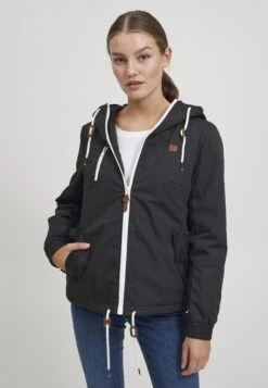 OXMO OXTILDA - Light Jacket - Dark Grey