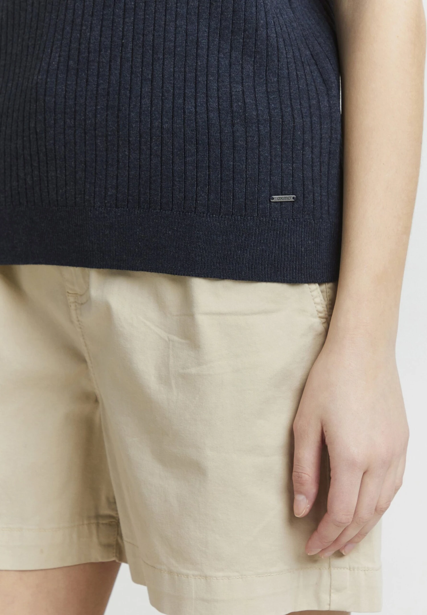 OXMO OXRIONA - Basic T-shirt - Totaleclipsemelange 5 OXMO OXRIONA - Basic T-shirt - Totaleclipsemelange - Image 5