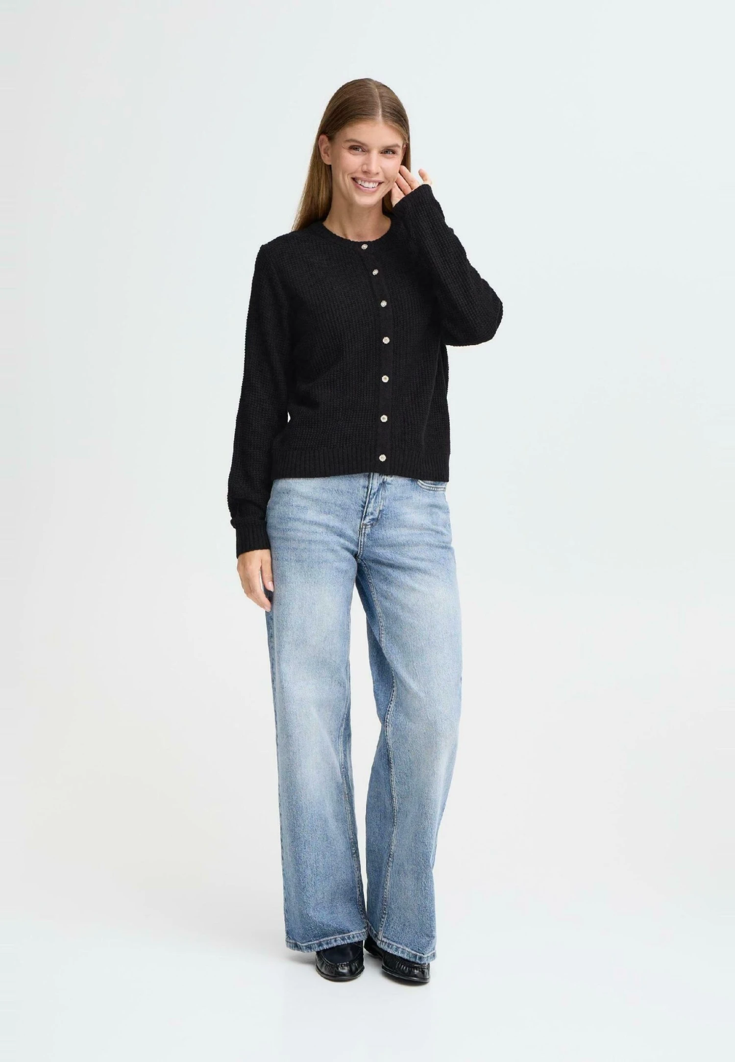 OXMO BMMOMA - Cardigan - Meteorite 2 OXMO BMMOMA - Cardigan - Meteorite - Image 2