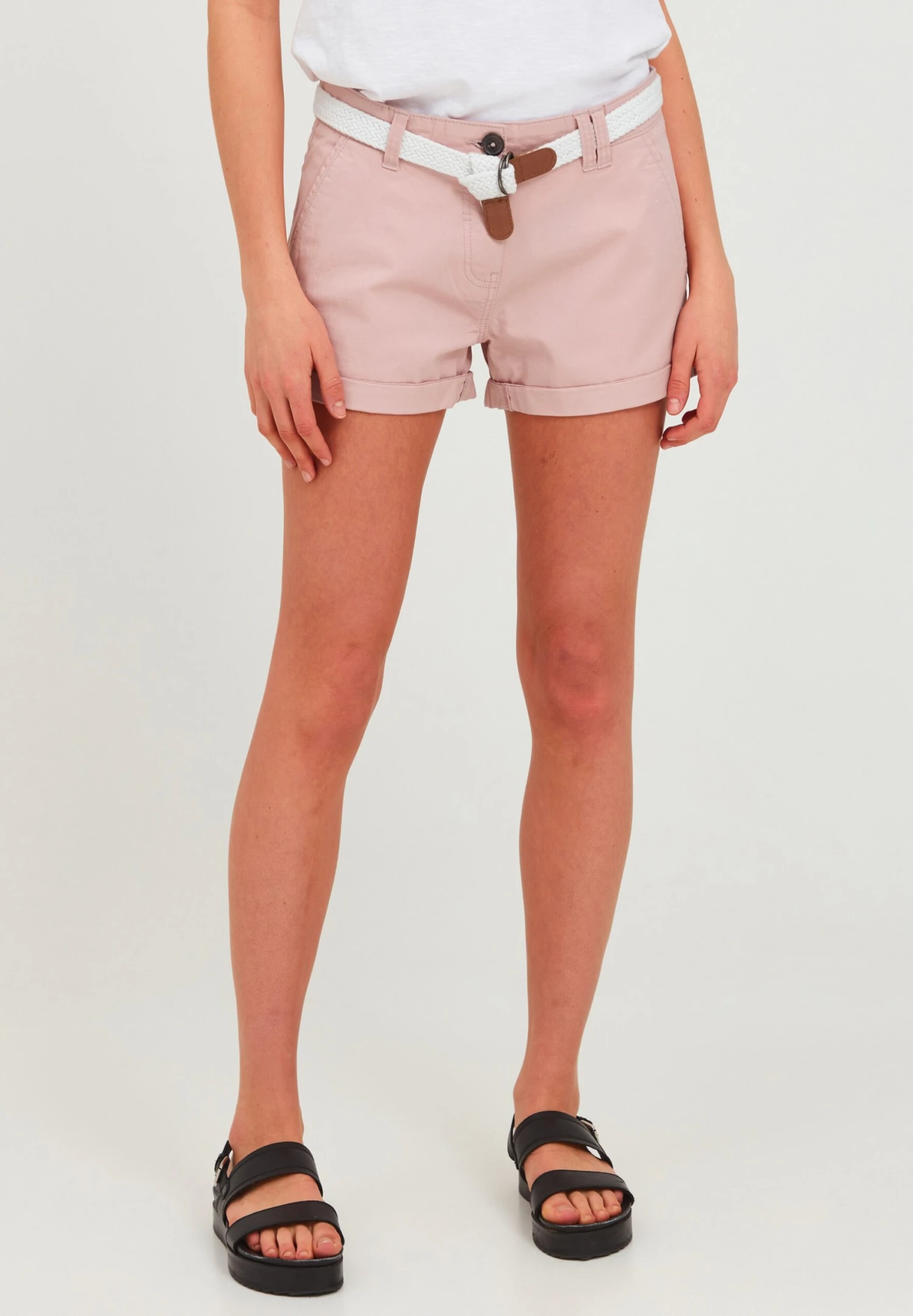 OXMO OXChanett - Shorts - Pale Mauve 1 OXMO OXChanett - Shorts - Pale Mauve