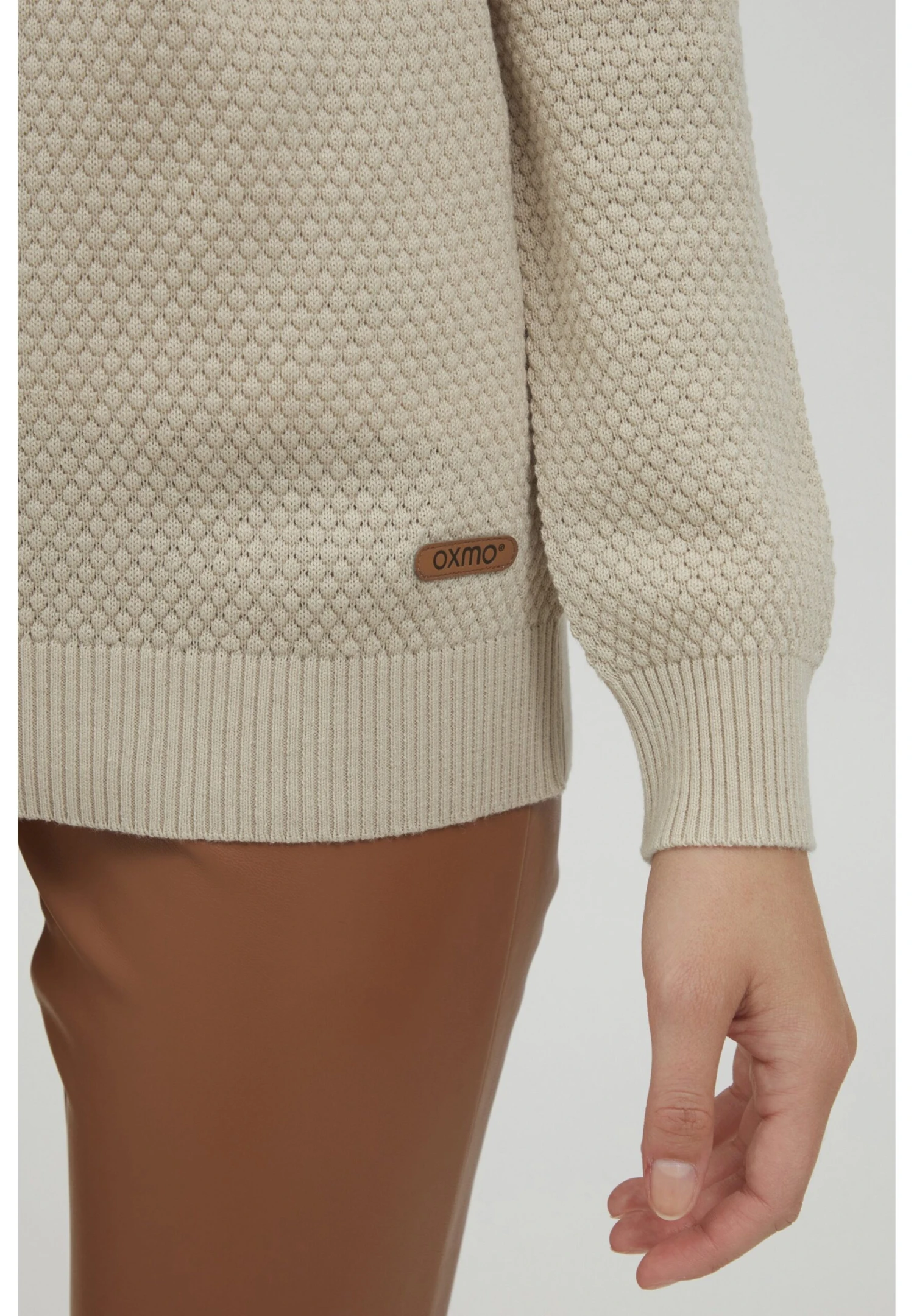 OXMO OXSINA - Jumper - Oyster Gray 5 OXMO OXSINA - Jumper - Oyster Gray - Image 5