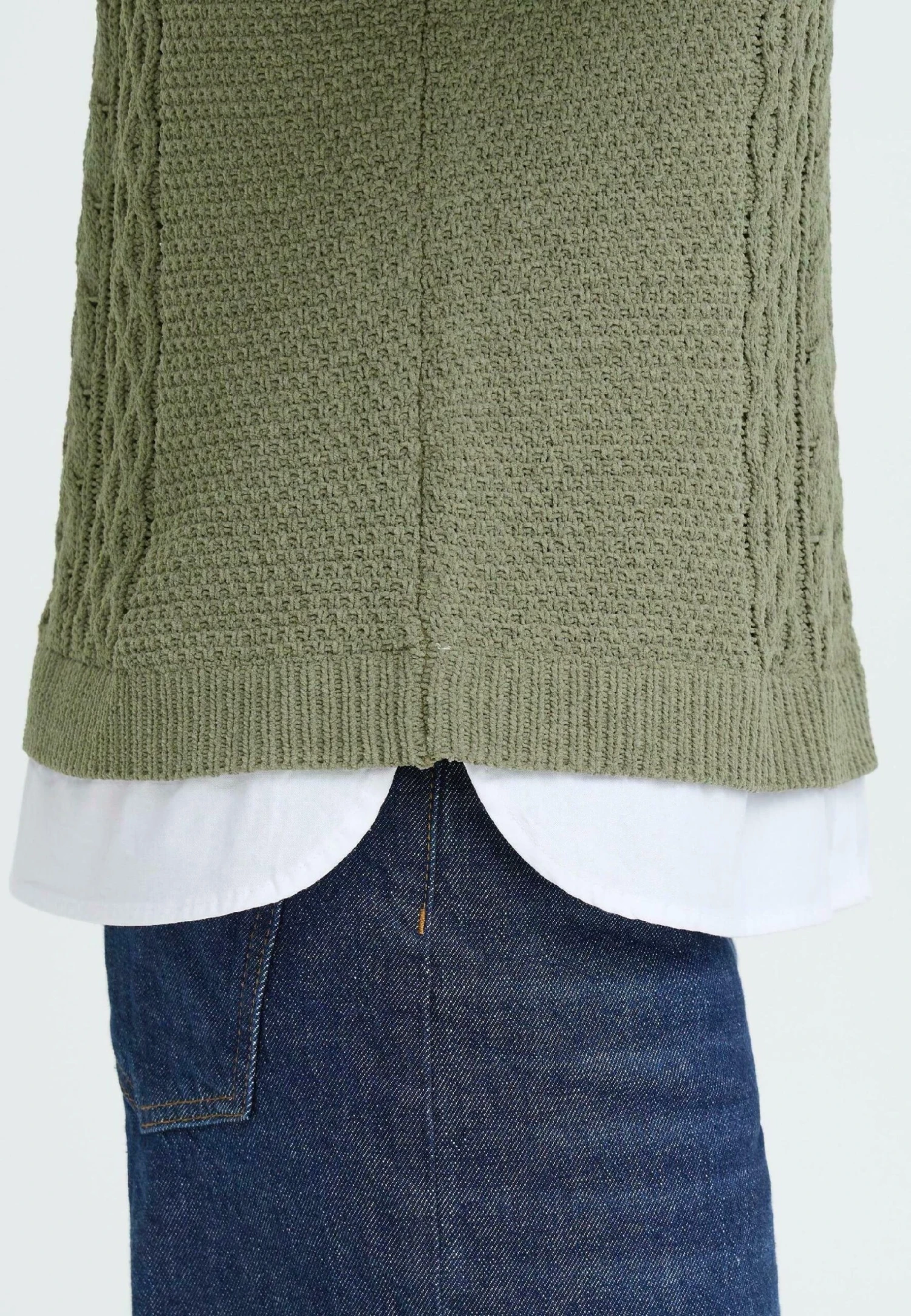 OXMO FRSANVI - Jumper - Dusty Olive 5 OXMO FRSANVI - Jumper - Dusty Olive - Image 5