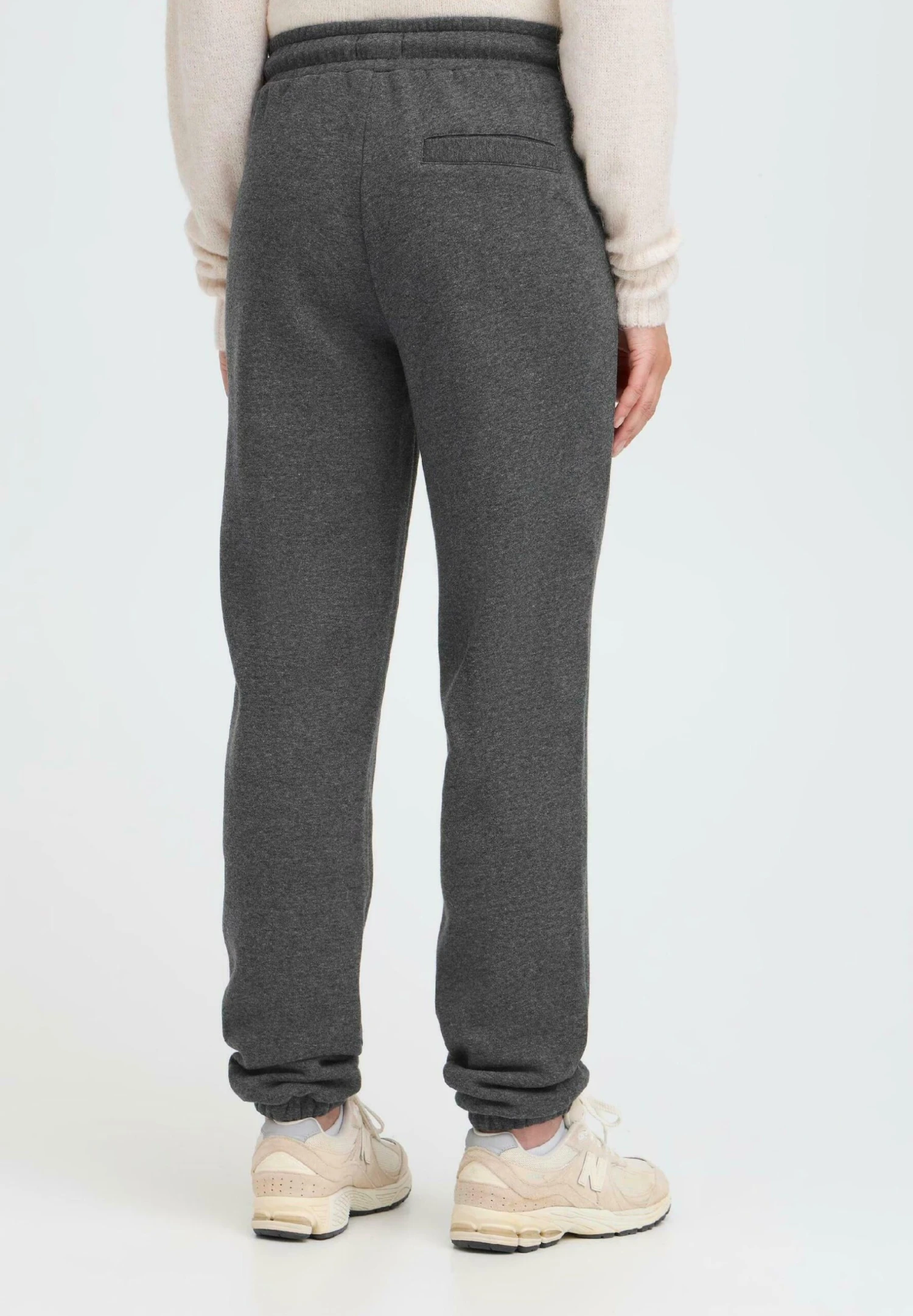 OXMO OXMILLE - Tracksuit Bottoms - Dark Grey Melange 3 OXMO OXMILLE - Tracksuit Bottoms - Dark Grey Melange - Image 3