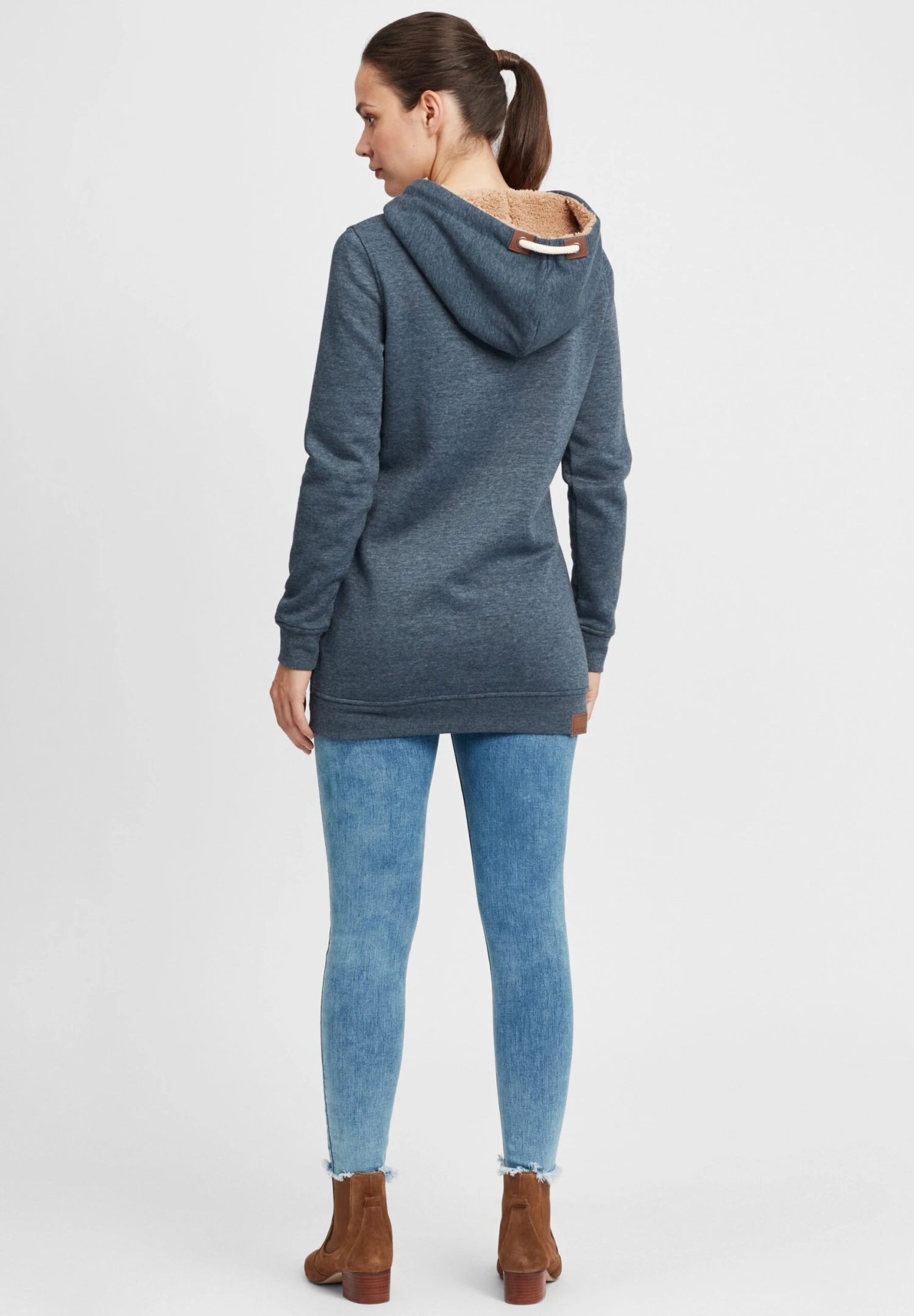 OXMO OXVicky - Hoodie - Ins Blu M 3 OXMO OXVicky - Hoodie - Ins Blu M - Image 3