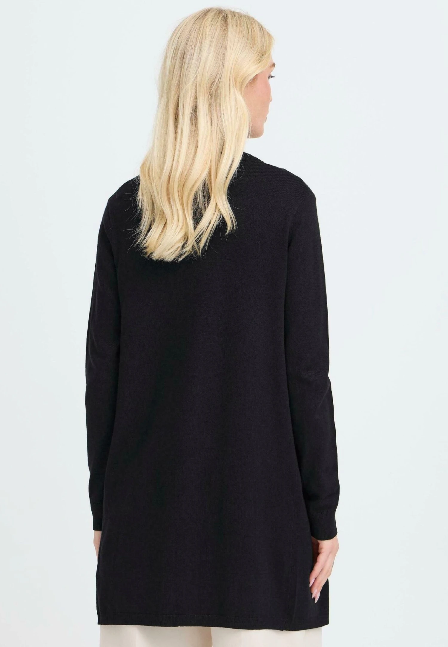 OXMO OXAIDA - Cardigan - Black 3 OXMO OXAIDA - Cardigan - Black - Image 3