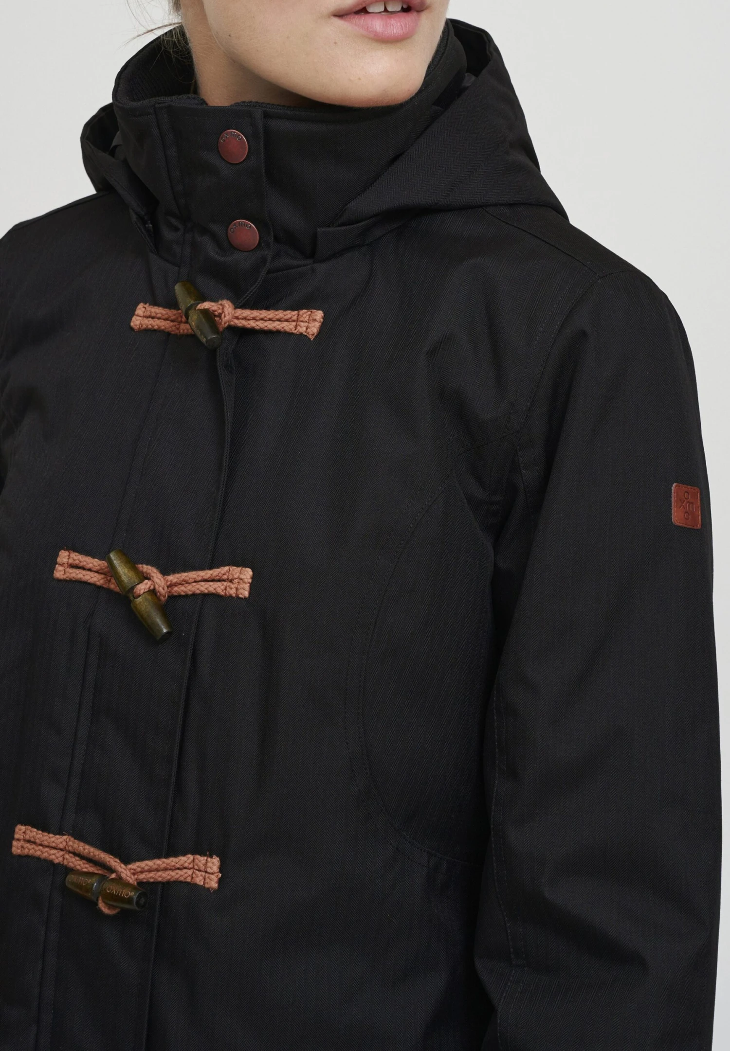 OXMO OXBrooke - Winter Coat - Black 4 OXMO OXBrooke - Winter Coat - Black - Image 4