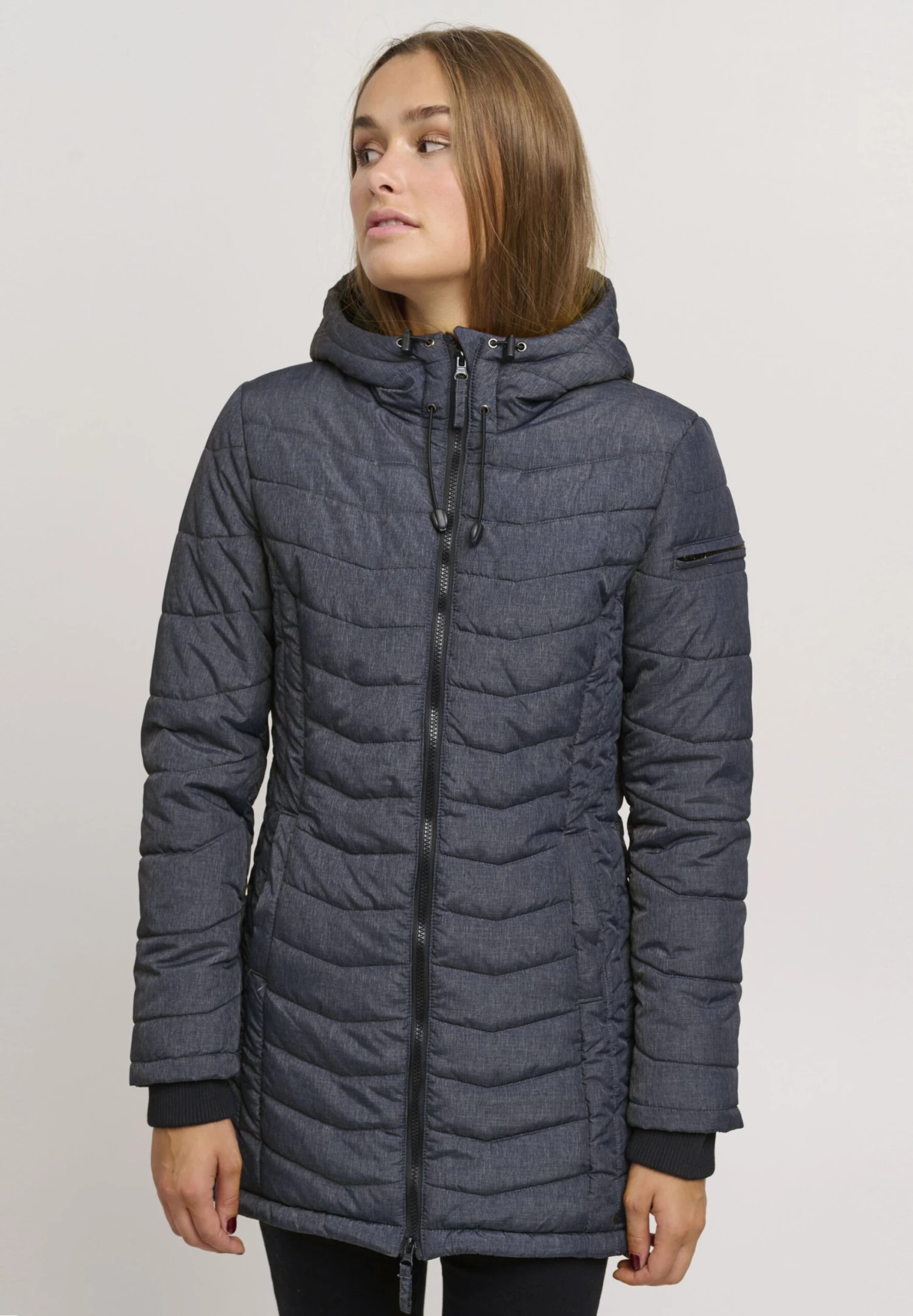 OXMO OXNELLY - Winter Jacket - Mood Indigo 1 OXMO OXNELLY - Winter Jacket - Mood Indigo