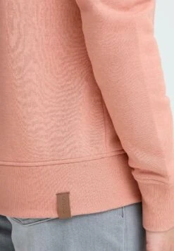 OXMO OXMILLE TUBEZIP - Zip-up Sweatshirt - Cameo Brown Melange -OXMO Store 34c9a759b2ba47a68ca97c72d610f0e8