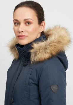 OXMO OXActa - Winter Coat - Insignia Blue 13 OXMO OXActa - Winter Coat - Insignia Blue -OXMO Store 353aa40524164badb20a3a4501c9b83f