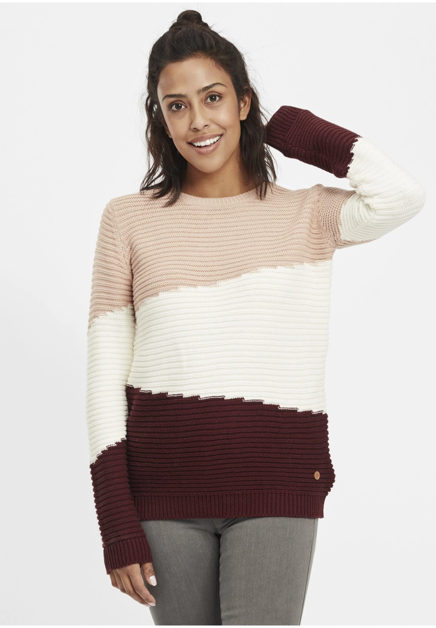 OXMO OXOLMA - Jumper - Mahogany Rose 1 OXMO OXOLMA - Jumper - Mahogany Rose
