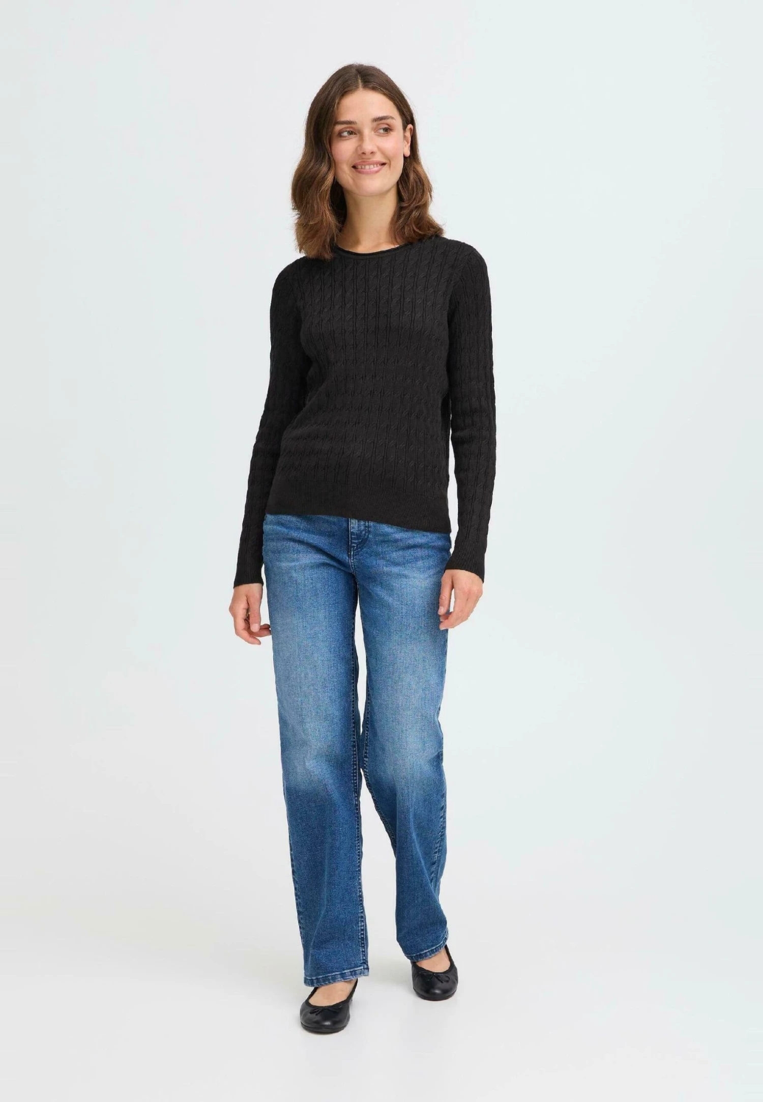 OXMO IHSISSE - Jumper - Black 2 OXMO IHSISSE - Jumper - Black - Image 2