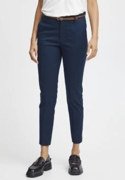 OXMO OXDAISY REGULAR FIT SLIM LEG - Trousers - Copenhagen Night