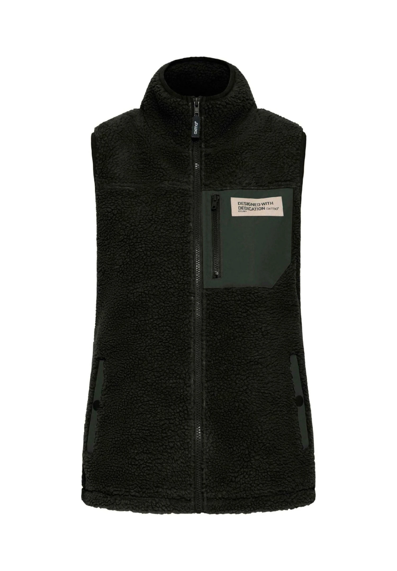OXMO OXABBY - Waistcoat - Iron Gate 8 OXMO OXABBY - Waistcoat - Iron Gate - Image 8