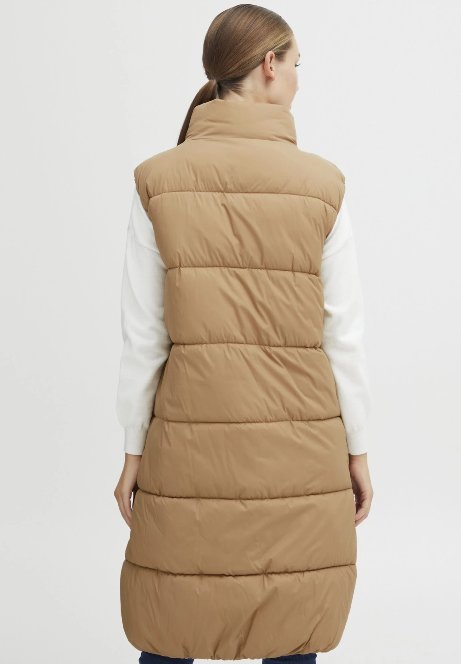 OXMO OXBODANI - Waistcoat - Tannin 3 OXMO OXBODANI - Waistcoat - Tannin - Image 3