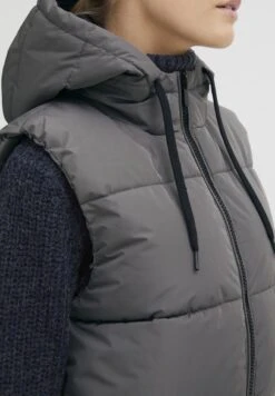 OXMO OXSOLICE - Waistcoat - Pewter 11 OXMO OXSOLICE - Waistcoat - Pewter -OXMO Store 3810214391c342daaa04195a8d0ca551