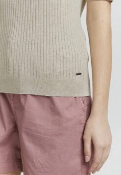 OXMO OXRIONA - Basic T-shirt - Oystergrer Melange -OXMO Store 38944142025a4a46be5145fa94cf747e