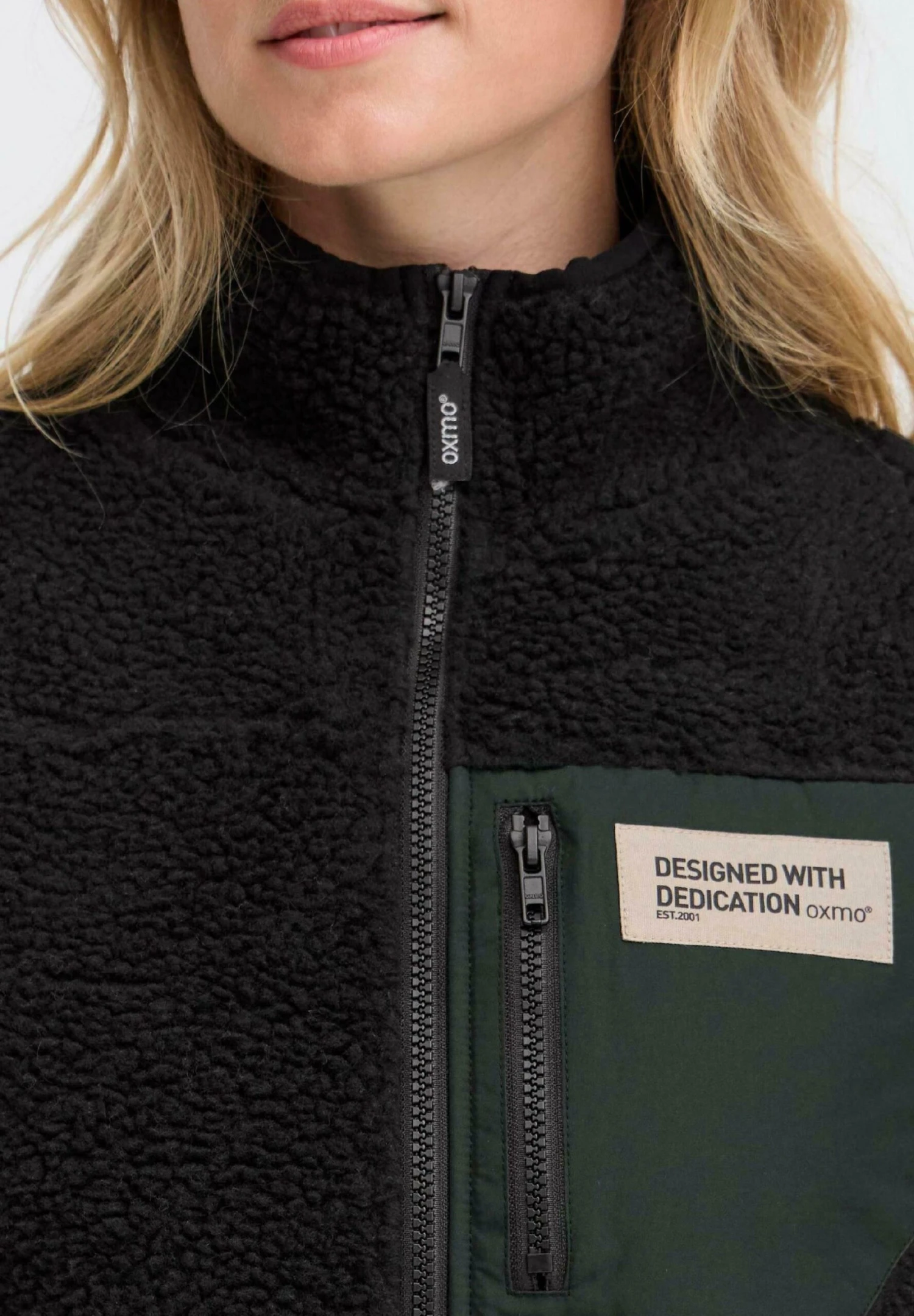 OXMO OXABBY - Waistcoat - Meteorite 4 OXMO OXABBY - Waistcoat - Meteorite - Image 4